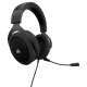 Corsair HS50 Auricolare Cablato A Padiglione Giocare Nero, Carbonio 5