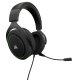 Corsair HS50 Auricolare Cablato A Padiglione Giocare Nero, Verde 3