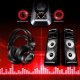 XPG EMIX H30 + SOLOX F30 Auricolare Cablato A Padiglione Gaming Nero, Rosso 12