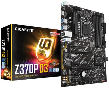 GIGABYTE Z370P D3 Intel® Z370 Express LGA 1151 (Socket H4) ATX
