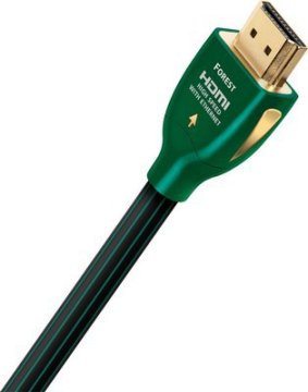 AudioQuest 3886530024 cavo HDMI 0,6 m HDMI tipo A (Standard) Nero, Verde
