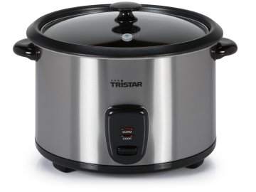 Tristar RK-6114 cuoci riso 2,5 L 900 W Nero, Acciaio inox