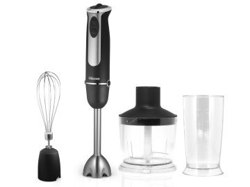 Tristar MX-4157 frullatore 0,5 L Frullatore ad immersione 600 W Nero, Trasparente