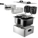 Tristar FR-6931 friggitrice Doppia 6 L 3600 W Acciaio inox 3