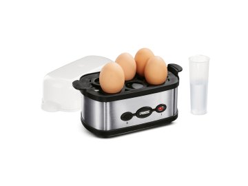 Princess 262008 6 uovo/uova 350 W Nero, Acciaio inox