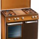 Tecnogas D 833 CS Cucina Elettrico Gas Marrone 2