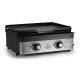 Tristar BQ-6385F barbecue per l'aperto e bistecchiera Grill Da tavolo Gas Nero, Grigio 5500 W 2