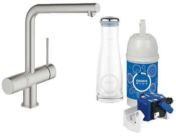 GROHE Blue Minta Pure Acciaio inox