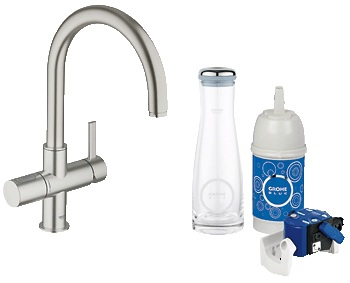 GROHE Blue Pure Acciaio inox