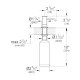 GROHE 40537 000 erogatore di sapone 0,4 L Cromo 3