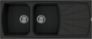 Elleci Living 500 Lavello montato su piano Rettangolare Granitek