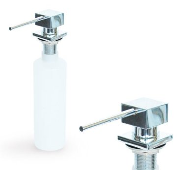Elleci ADI02301 erogatore di sapone Cromo, Bianco