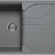 Elleci Ego 400 Lavello montato su piano Rettangolare Metaltek 2