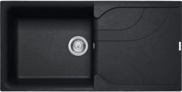 Elleci Ego 480 Lavello montato su piano Rettangolare Granitek
