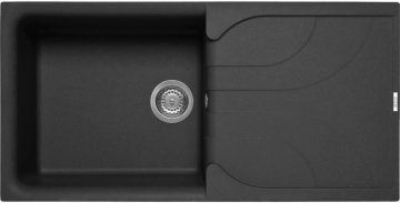 Elleci Ego 480 Lavello montato su piano Rettangolare Metaltek