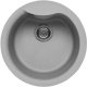 Elleci Ego Round 79 Lavello montato su piano Cerchio Metaltek 2