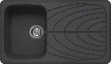 Elleci Master 400 Lavello montato su piano Rettangolare Granitek