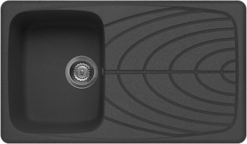 Elleci Master 400 Lavello montato su piano Rettangolare Granitek