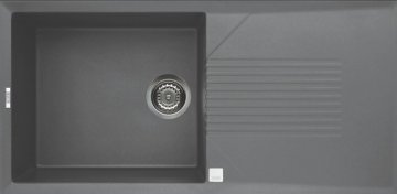 Elleci Tekno 480 Lavello montato su piano Rettangolare Metaltek