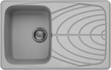 Elleci Master 300 M79 Lavello montato su piano Rettangolare Metaltek