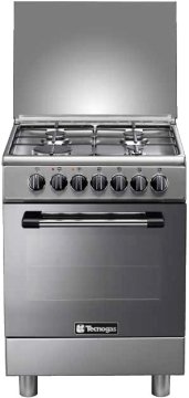Tecnogas P654MX cucina Elettrico Gas Acciaio inox