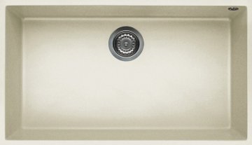 Elleci Quadra 130 G62 Lavello sottopiano Rettangolare Granitek