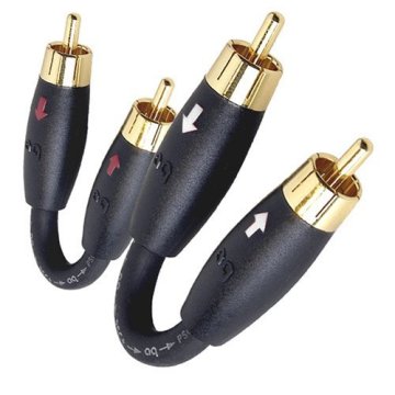 AudioQuest PREAMPJUMPERS cavo audio RCA Nero