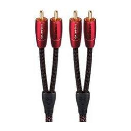 AudioQuest 0.6m Golden Gate RCA cavo audio 0,6 m 2 x RCA Nero