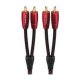 AudioQuest 0.6m Golden Gate RCA cavo audio 0,6 m 2 x RCA Nero 2