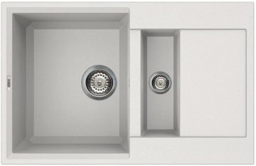 Elleci Easy 325 Lavello montato su piano Rettangolare Granitek