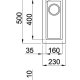 Elleci LVQ05096BSO lavello Vitrotek 3