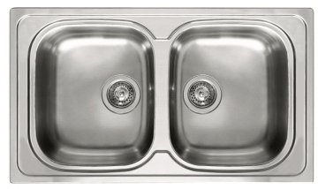 Elleci Sky 450 Lavello montato su piano Rettangolare Acciaio inox