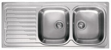 Elleci Sky 500 Lavello montato su piano Rettangolare Acciaio inox