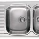 Elleci Sky 500 Lavello montato su piano Rettangolare Acciaio inox 2