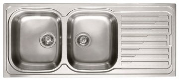 Elleci Sky 500 Lavello montato su piano Rettangolare Acciaio inox