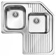Elleci Sky Corner Lavello montato su piano Rettangolare Acciaio inox 2