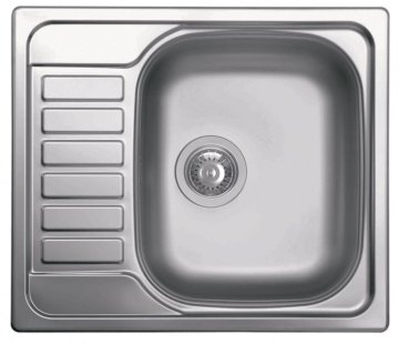 Elleci Special 125 Lavello montato su piano Rettangolare Acciaio inox