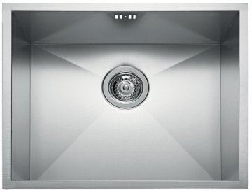 Elleci Square 500 Lavello sottopiano Rettangolare Acciaio inox