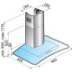 Elleci Crystal 900 Cappa aspirante a parete Acciaio inox 703 m³/h 3