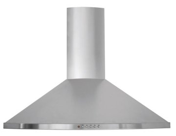 Elleci Curve 900 Cappa aspirante a parete Acciaio inox 703 m³/h
