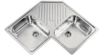Elleci River Corner Acciaio inox