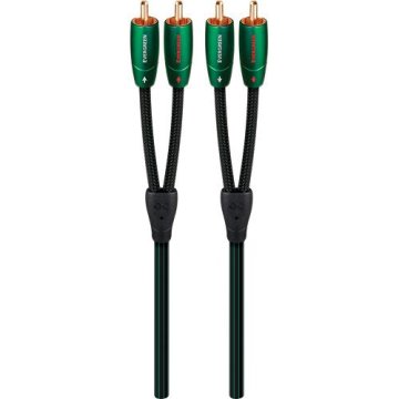 AudioQuest 1m Evergreen RCA cavo audio 1,5 m 2 x RCA Nero