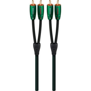 AudioQuest 0.6m Evergreen RCA cavo audio 0,6 m 2 x RCA Nero
