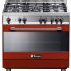 Tecnogas PTV998RS cucina Elettrico Gas Rosso A 2