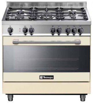 Tecnogas PTV998CRS cucina Elettrico Gas Crema