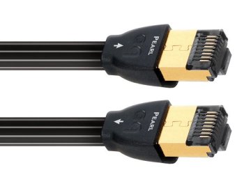 AudioQuest 0.75m RJ/E Pearl cavo di rete Nero 0,75 m Cat7