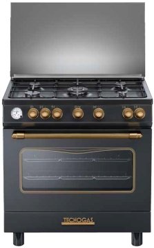 Tecnogas D855MN cucina Elettrico Gas Nero