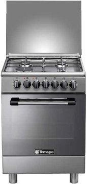 Tecnogas P654GVX cucina Electric,Natural gas Gas Stainless steel