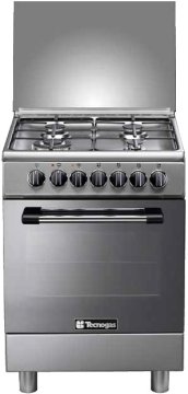 Tecnogas P664GVX cucina Electric,Natural gas Gas Acciaio inox