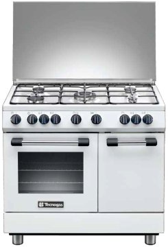 Tecnogas PB965GVW cucina Electric,Natural gas Gas Bianco